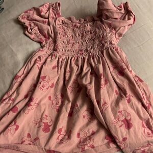 Disney Pink Minnie Mouse Kids Dress